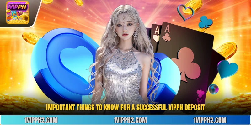 Important things to know for a successful Vipph deposit.