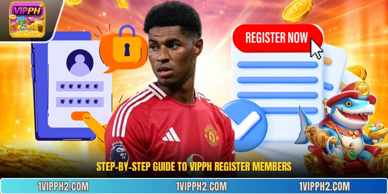 Step-by-step guide to Vipph register members.